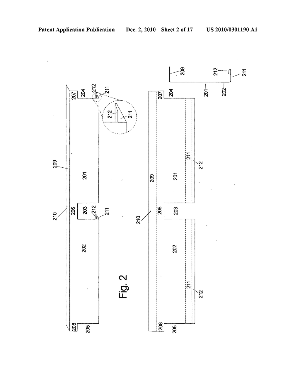 Modular edge form system for cast in place suspended concrete slabs - diagram, schematic, and image 03