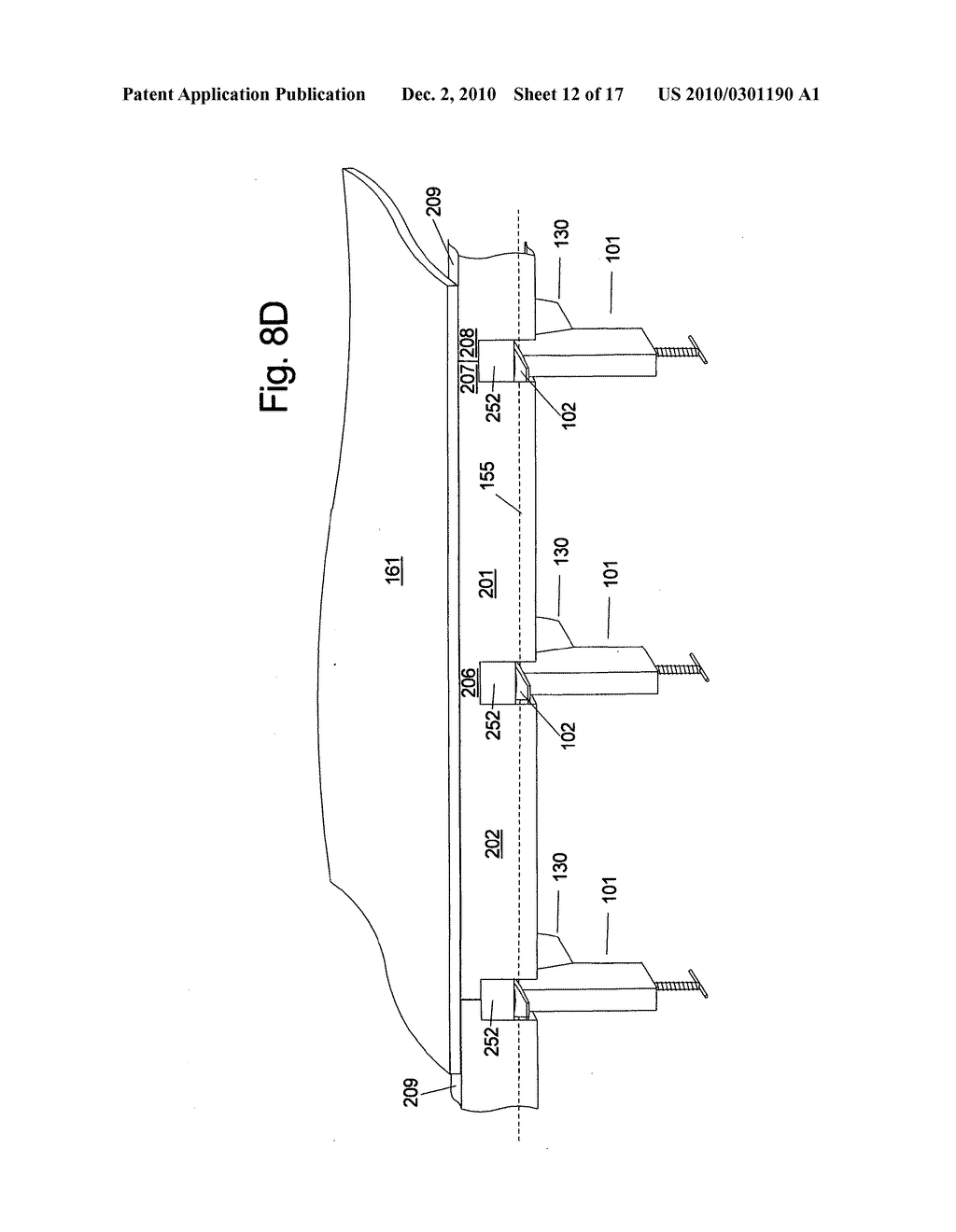 Modular edge form system for cast in place suspended concrete slabs - diagram, schematic, and image 13