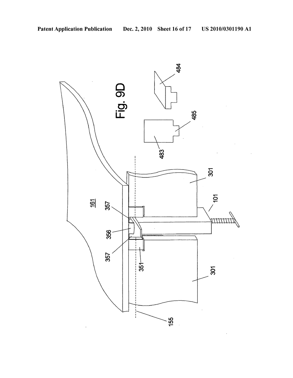 Modular edge form system for cast in place suspended concrete slabs - diagram, schematic, and image 17