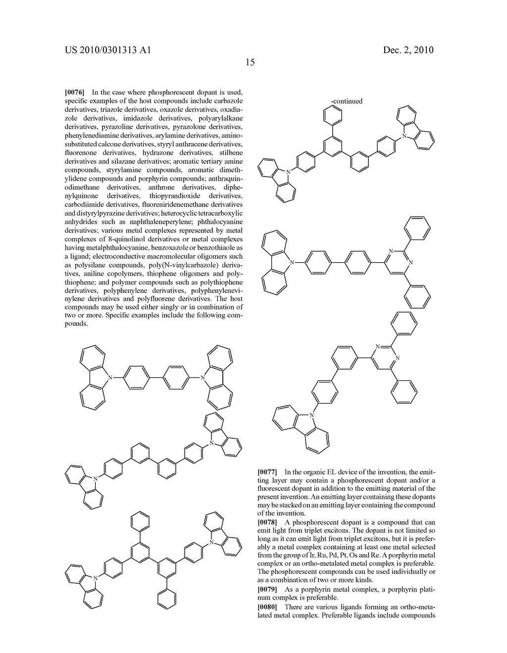 BENZANTHRACENE COMPOUND AND ORGANIC ELECTROLUMINESCENCE DEVICE USING THE SAME - diagram, schematic, and image 17