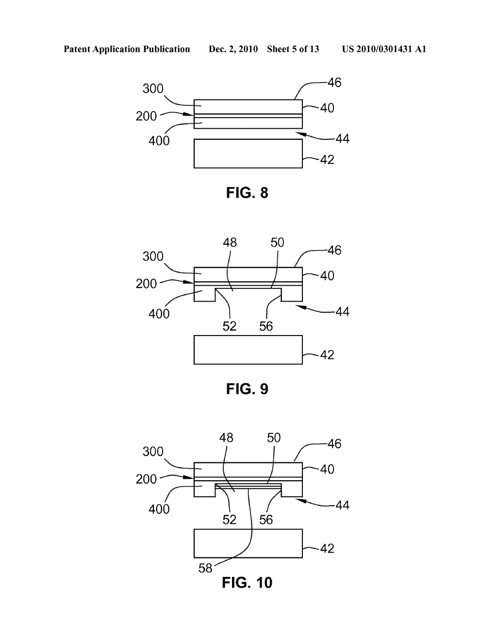 THIN SEMICONDUCTOR DEVICE HAVING EMBEDDED DIE SUPPORT AND METHODS OF MAKING THE SAME - diagram, schematic, and image 06