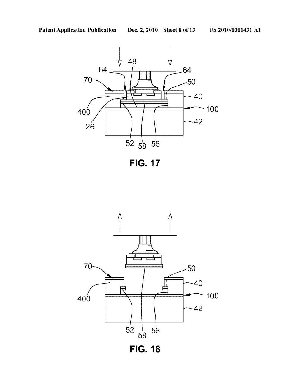 THIN SEMICONDUCTOR DEVICE HAVING EMBEDDED DIE SUPPORT AND METHODS OF MAKING THE SAME - diagram, schematic, and image 09