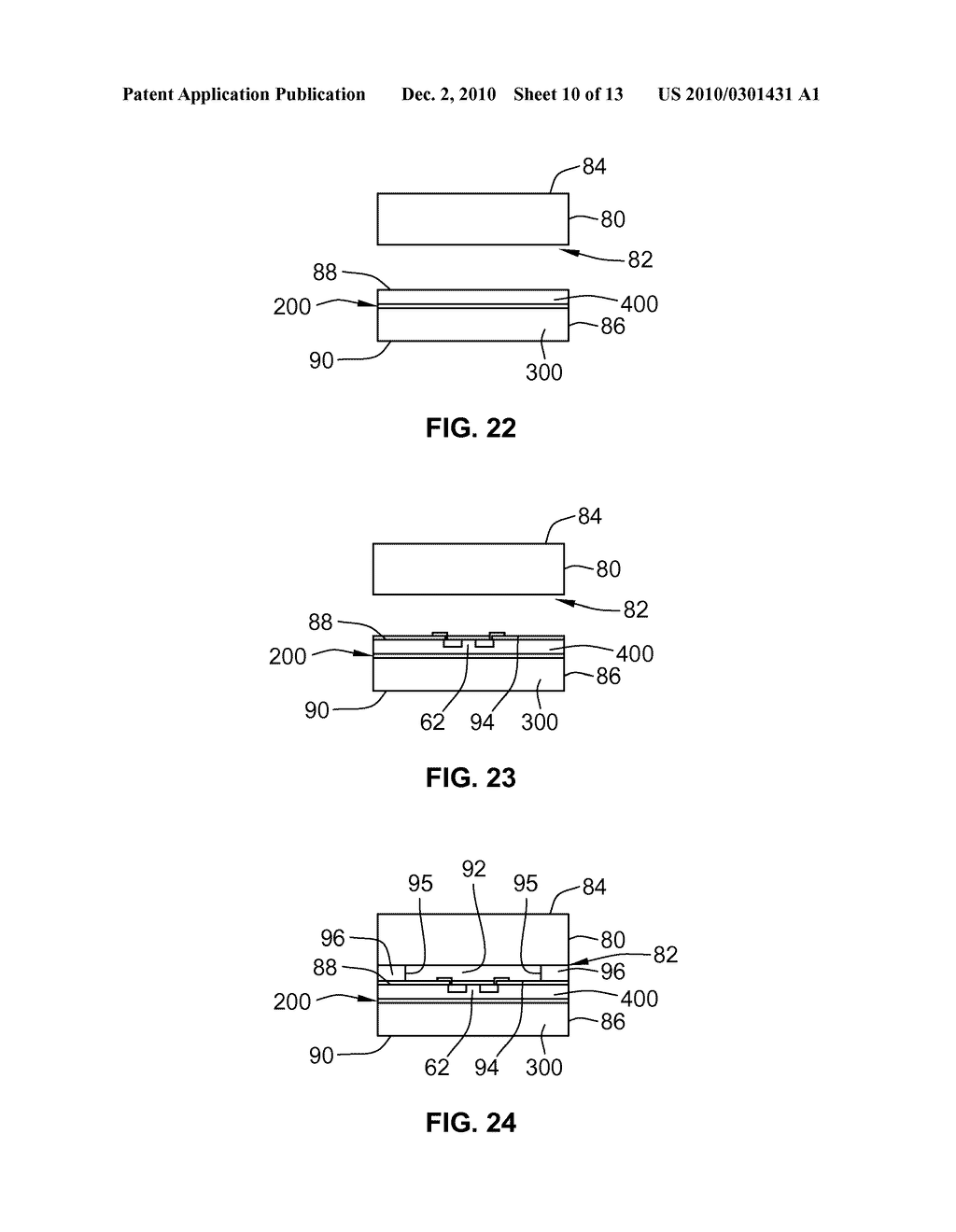 THIN SEMICONDUCTOR DEVICE HAVING EMBEDDED DIE SUPPORT AND METHODS OF MAKING THE SAME - diagram, schematic, and image 11