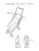 COLLAPSIBLE PUSHCHAIR diagram and image