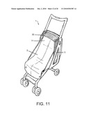 COLLAPSIBLE PUSHCHAIR diagram and image