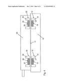 Device for Mechanically and Electrically Connecting a Portable, Battery-Operated Apparatus and Portable, Battery-Operated Apparatus diagram and image