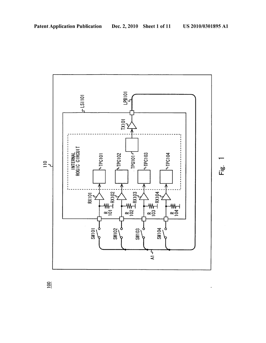 Test system and test method of semiconductor integrated circuit - diagram, schematic, and image 02