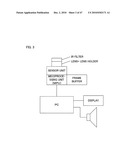 INFORMATION OUTPUTTING DEVICE diagram and image