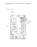 MOBILE TERMINAL AND METHOD FOR DISPLAYING INFORMATION diagram and image