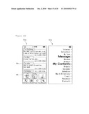 MOBILE TERMINAL AND METHOD FOR DISPLAYING INFORMATION diagram and image