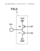 SEMICONDUCTOR DEVICE FOR DETERMINING WHETHER TOUCH ELECTRODE IS TOUCHED BY HUMAN BODY, AND TOUCH SENSOR USING THE SEMICONDUCTOR DEVICE diagram and image