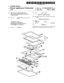 Mechanical Mechanism for Revealing Keyboard in L-shaped, 2-part system diagram and image