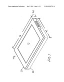 Mechanical Mechanism for Revealing Keyboard in L-shaped, 2-part system diagram and image