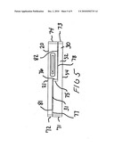 Mechanical Mechanism for Revealing Keyboard in L-shaped, 2-part system diagram and image