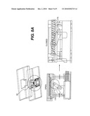 Mechanical Mechanism for Revealing Keyboard in L-shaped, 2-part system diagram and image