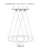 LED-based streetlamp for emitting white light with easily adjustable color temperature diagram and image