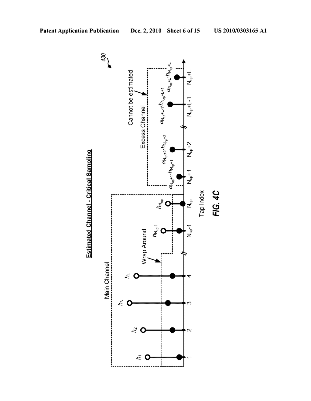 PILOT TRANSMISSION AND CHANNEL ESTIMATION FOR AN OFDM SYSTEM WITH EXCESS DELAY SPREAD - diagram, schematic, and image 07