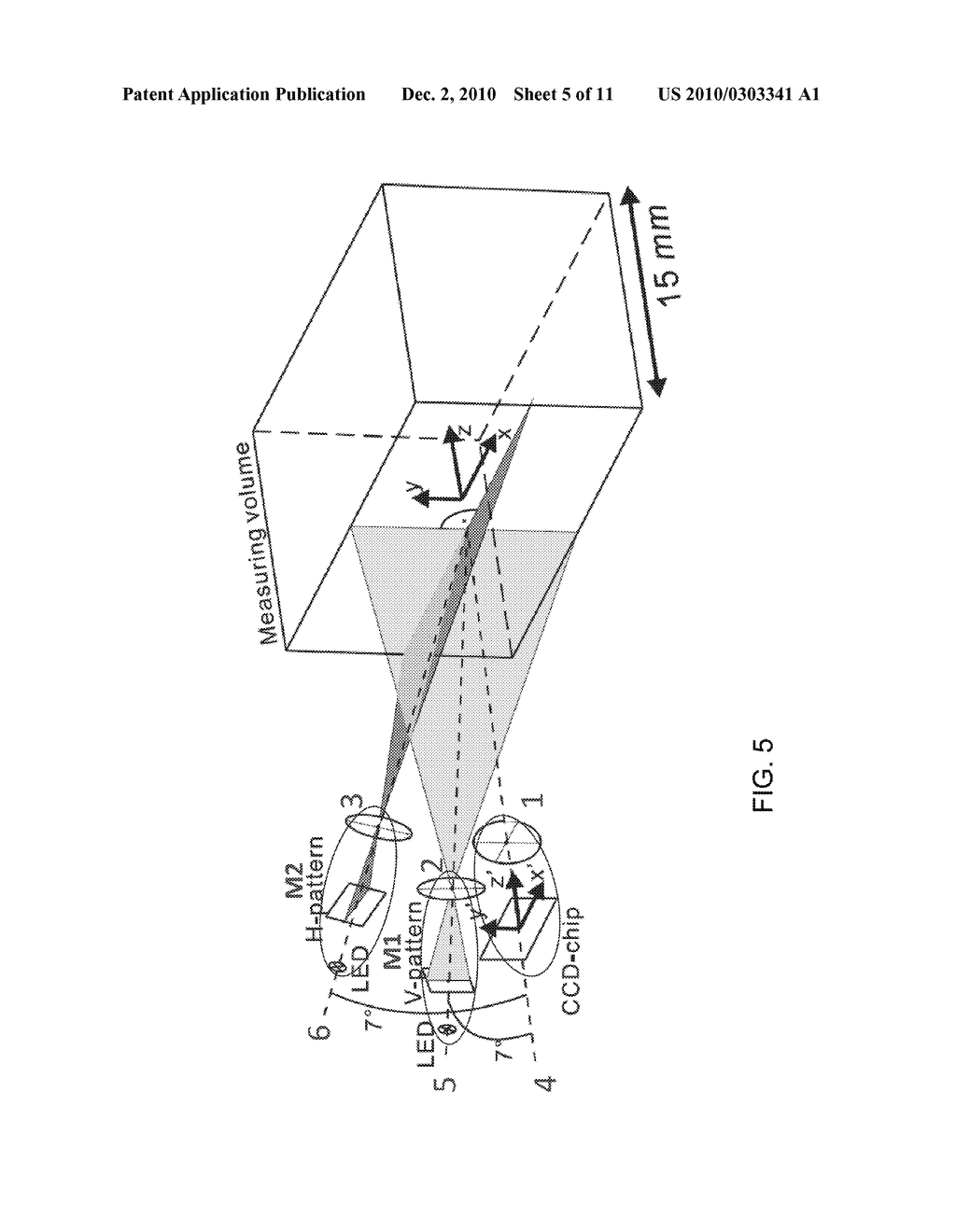 METHOD AND DEVICE FOR THREE-DIMENSIONAL SURFACE DETECTION WITH A DYNAMIC REFERENCE FRAME - diagram, schematic, and image 06