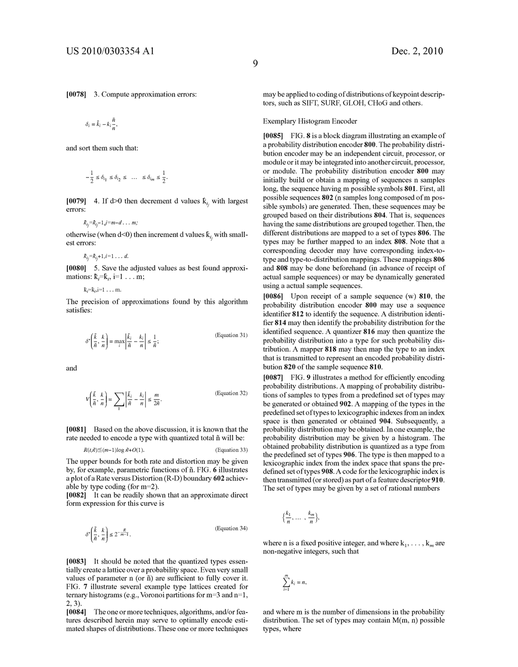 EFFICIENT CODING OF PROBABILITY DISTRIBUTIONS FOR IMAGE FEATURE DESCRIPTORS - diagram, schematic, and image 23