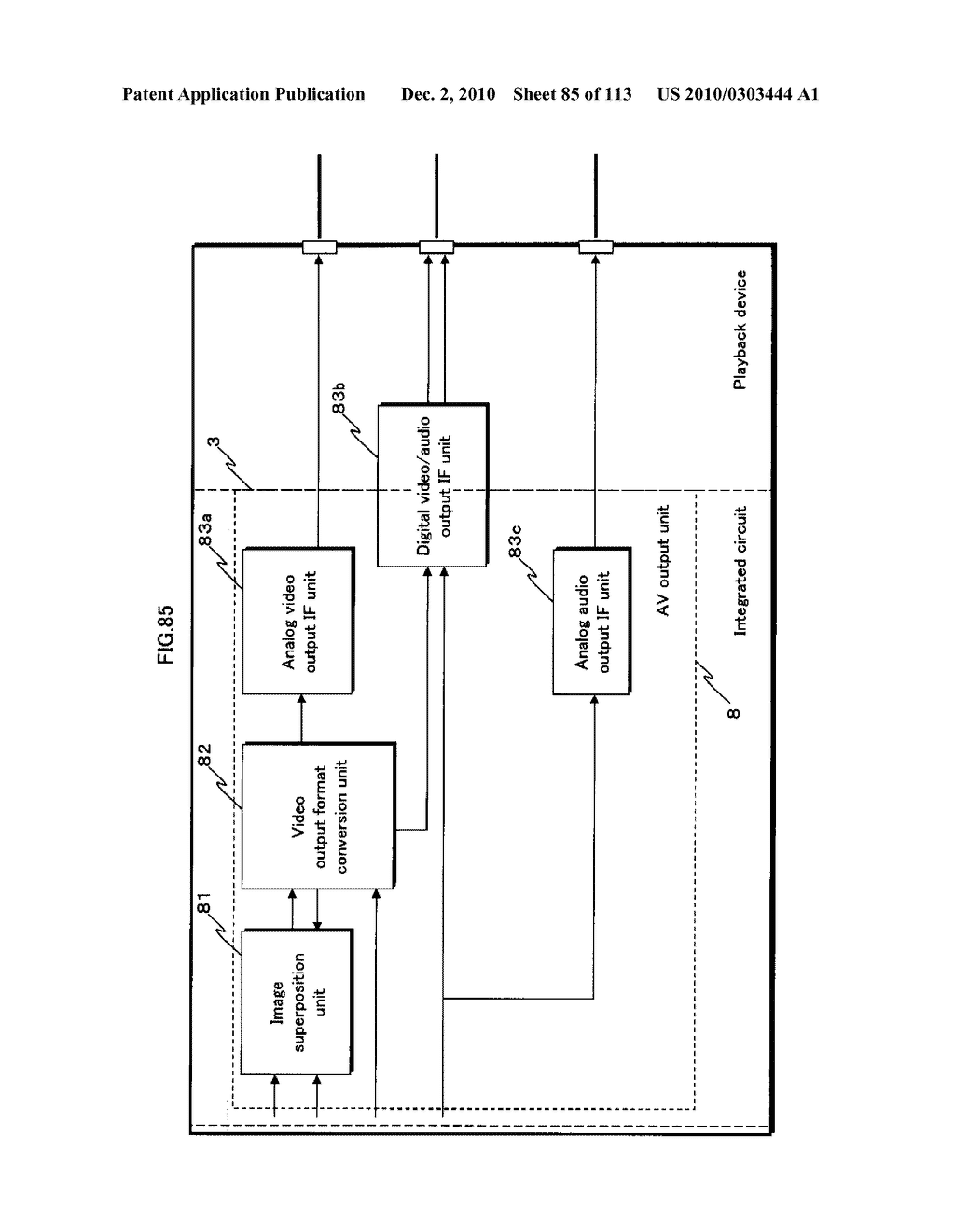 RECORDING MEDIUM, PLAYBACK DEVICE, ENCODING DEVICE, INTEGRATED CIRCUIT, AND PLAYBACK OUTPUT DEVICE - diagram, schematic, and image 86