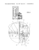 APPARATUS FOR AUTOMATICALLY DEPOSITING, PRESERVING AND RETRIEVING BIOLOGICAL MATERIAL SPECIMENS IN A REFRIGERATED STORAGE diagram and image