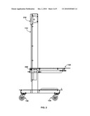 Portable Adjustable Height Platform diagram and image