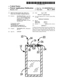 PROCESS FOR MAKING FILL HOLE IN A WALL OF AN ENERGY STORAGE DEVICE diagram and image