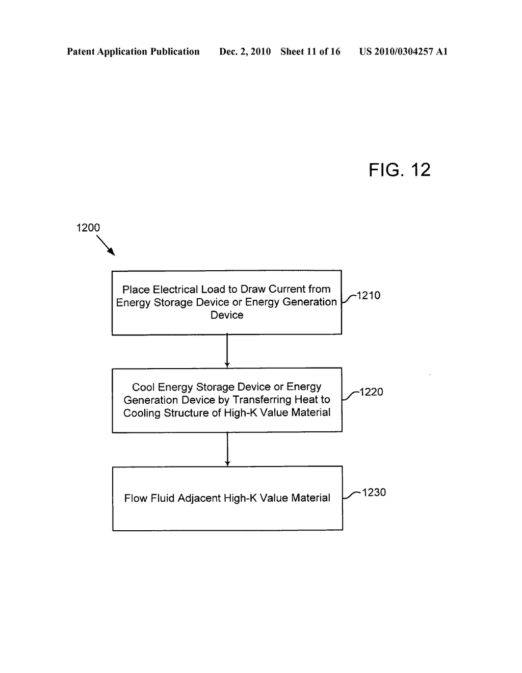 System and method of operating an electrical energy storage device or an electrochemical energy generation device using microchannels and high thermal conductivity materials - diagram, schematic, and image 12