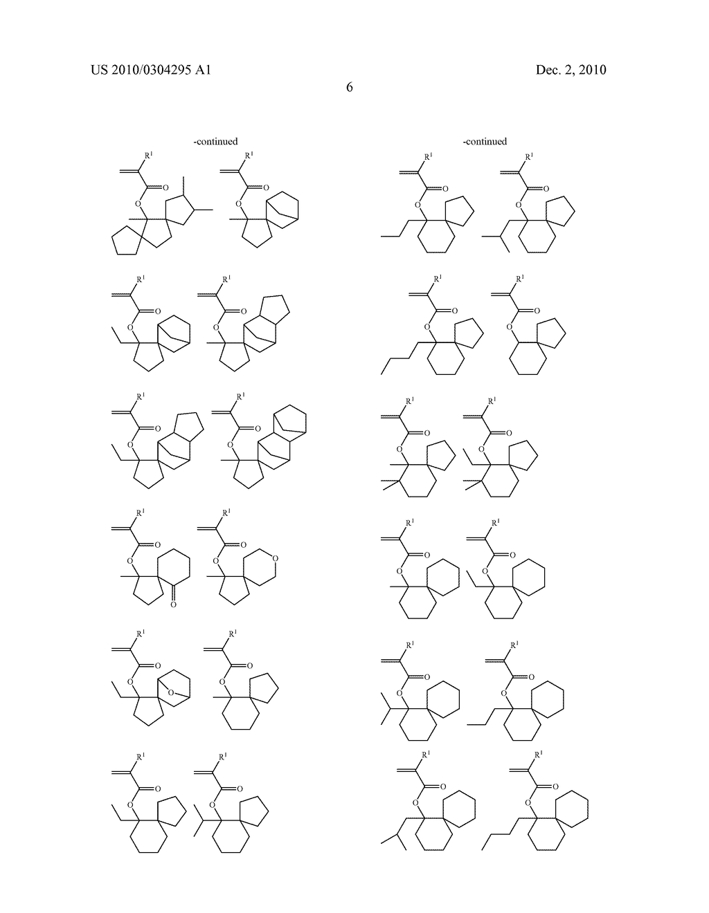 ACID-LABILE ESTER MONOMER HAVING SPIROCYCLIC STRUCTURE, POLYMER, RESIST COMPOSITION, AND PATTERNING PROCESS - diagram, schematic, and image 07