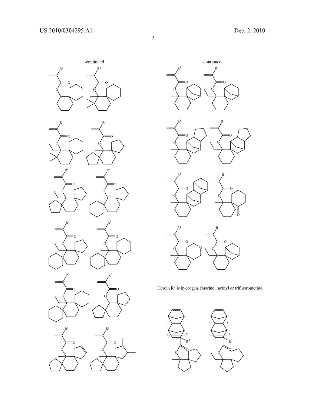 ACID-LABILE ESTER MONOMER HAVING SPIROCYCLIC STRUCTURE, POLYMER, RESIST COMPOSITION, AND PATTERNING PROCESS - diagram, schematic, and image 08