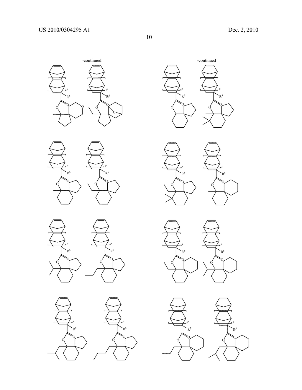 ACID-LABILE ESTER MONOMER HAVING SPIROCYCLIC STRUCTURE, POLYMER, RESIST COMPOSITION, AND PATTERNING PROCESS - diagram, schematic, and image 11