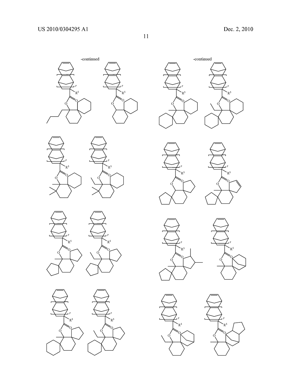 ACID-LABILE ESTER MONOMER HAVING SPIROCYCLIC STRUCTURE, POLYMER, RESIST COMPOSITION, AND PATTERNING PROCESS - diagram, schematic, and image 12