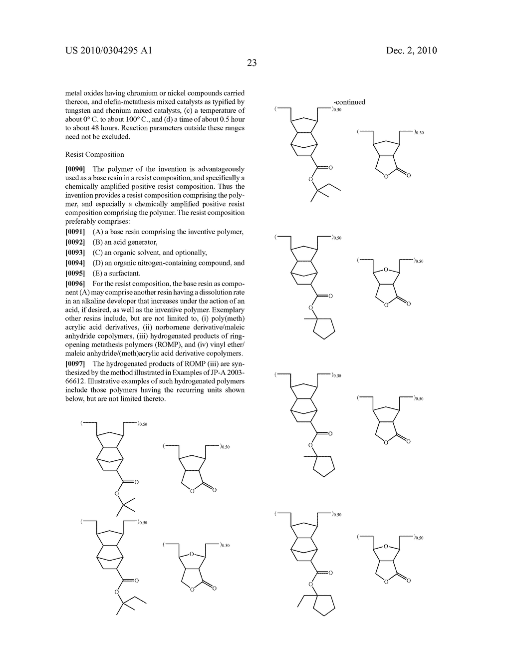 ACID-LABILE ESTER MONOMER HAVING SPIROCYCLIC STRUCTURE, POLYMER, RESIST COMPOSITION, AND PATTERNING PROCESS - diagram, schematic, and image 24