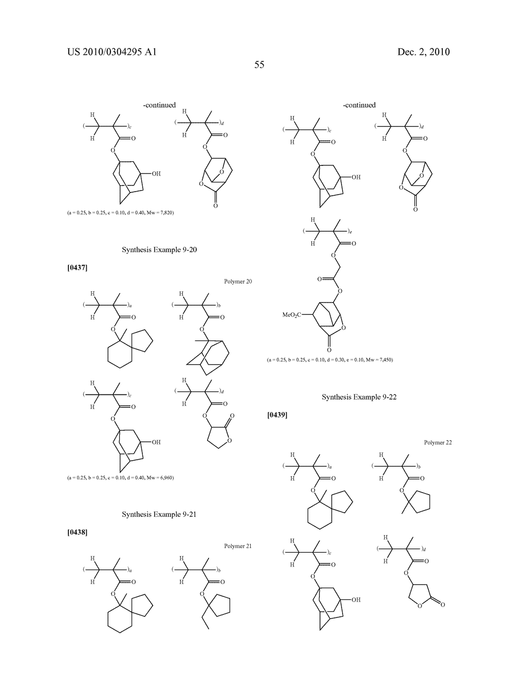 ACID-LABILE ESTER MONOMER HAVING SPIROCYCLIC STRUCTURE, POLYMER, RESIST COMPOSITION, AND PATTERNING PROCESS - diagram, schematic, and image 56