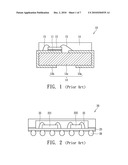 PACKAGE STRUCTURE OF COMPOUND SEMICONDUCTOR DEVICE AND FABRICATING METHOD THEREOF diagram and image