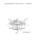 Coaxial connector with coupling spring diagram and image