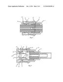 Coaxial connector with coupling spring diagram and image