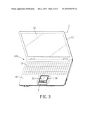 ASSEMBLY OF PORTABLE ELECTRONIC DEVICE AND MOBILE COMMUNICATION DEVICE diagram and image