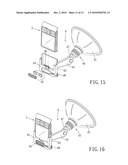 ASSEMBLY OF PORTABLE ELECTRONIC DEVICE AND MOBILE COMMUNICATION DEVICE diagram and image