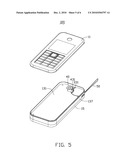 ACCESSORY STRAP SECURING MECHANISM diagram and image