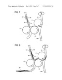 Paper folding apparatus and image forming system diagram and image