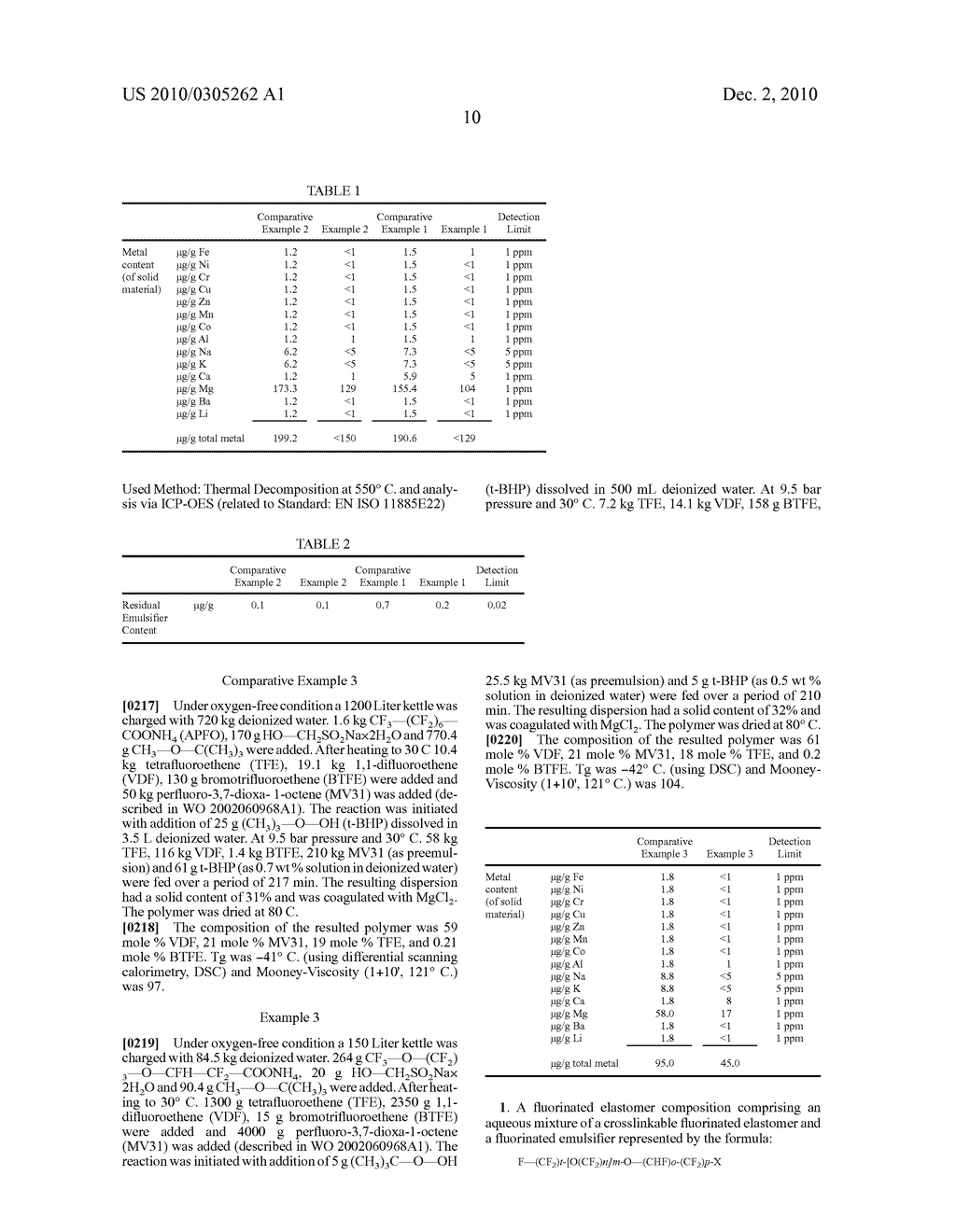 PROCESS FOR MANUFACTURING CLEAN FLUOROPOLYMERS - diagram, schematic, and image 11