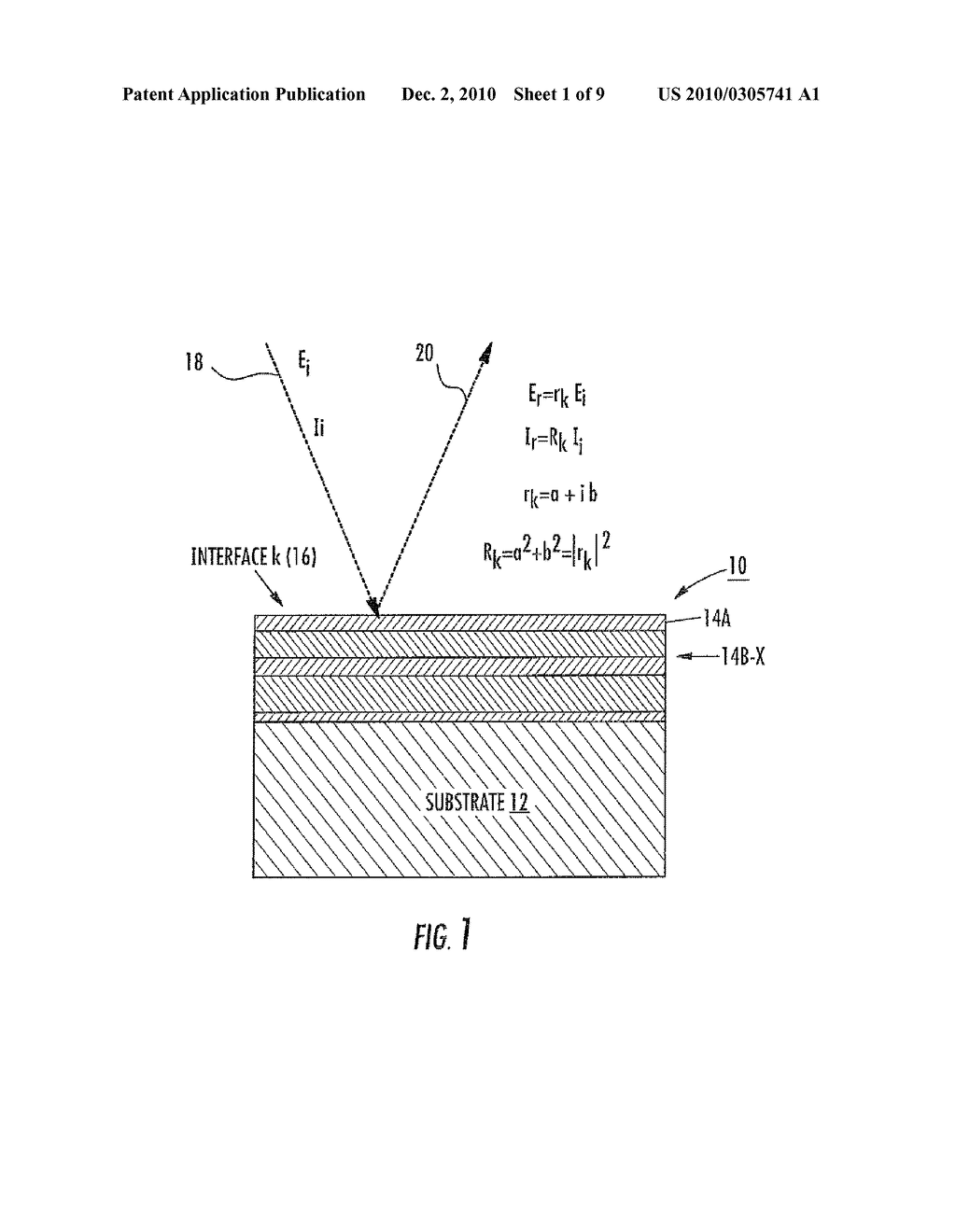 Thin Film Interference Filter and Bootstrap Method for Interference Filter Thin Film Deposition Process Control - diagram, schematic, and image 02