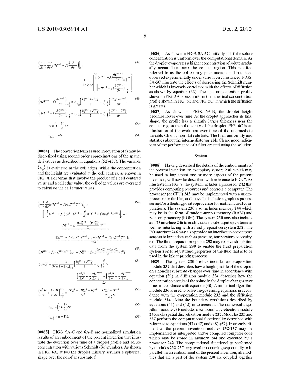 Finite Difference Algorithm for Solving Lubrication Equations with Solute Diffusion - diagram, schematic, and image 18