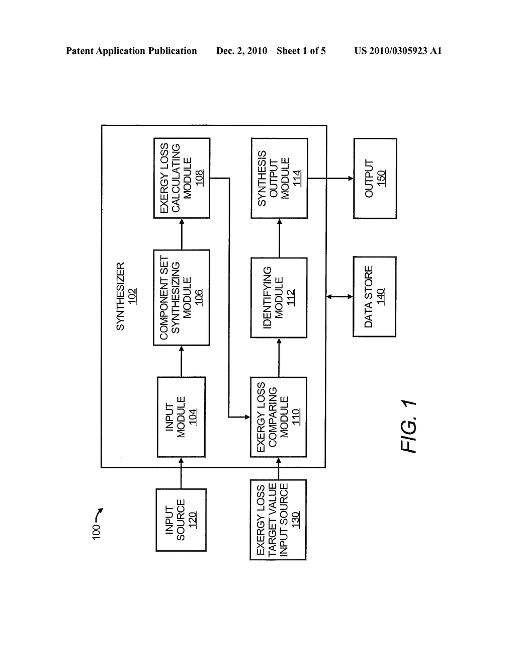 SYSTEM SYNTHESIS TO MEET EXERGY LOSS TARGET VALUE - diagram, schematic, and image 02