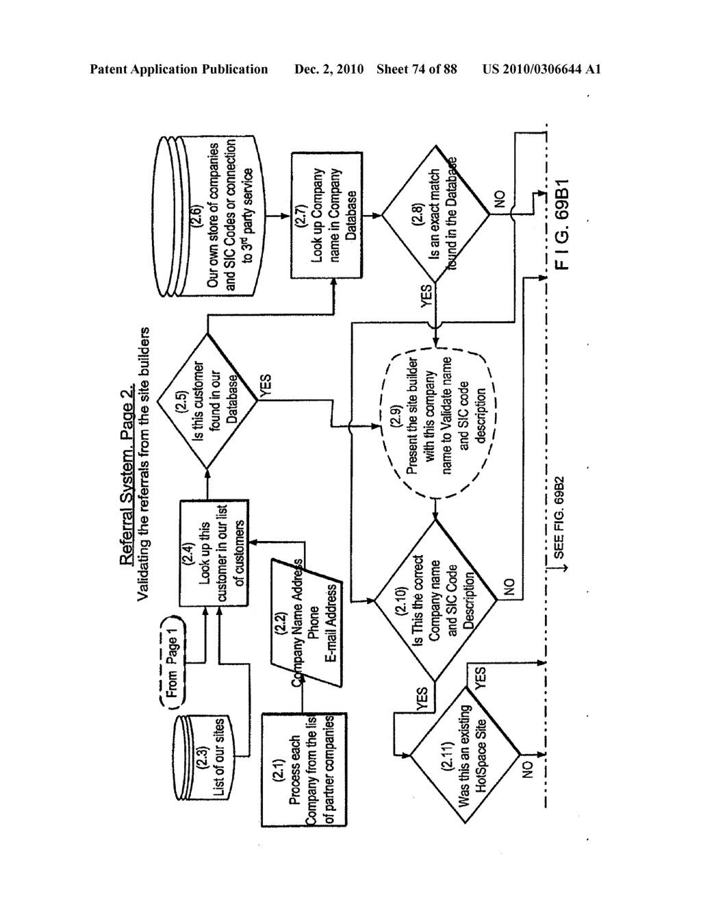 METHOD AND APPARATUS FOR GENERATING A WEB SITE USING A MULTI-DIMENSIONAL DESCRIPTION OF THE WEBSITE - diagram, schematic, and image 75