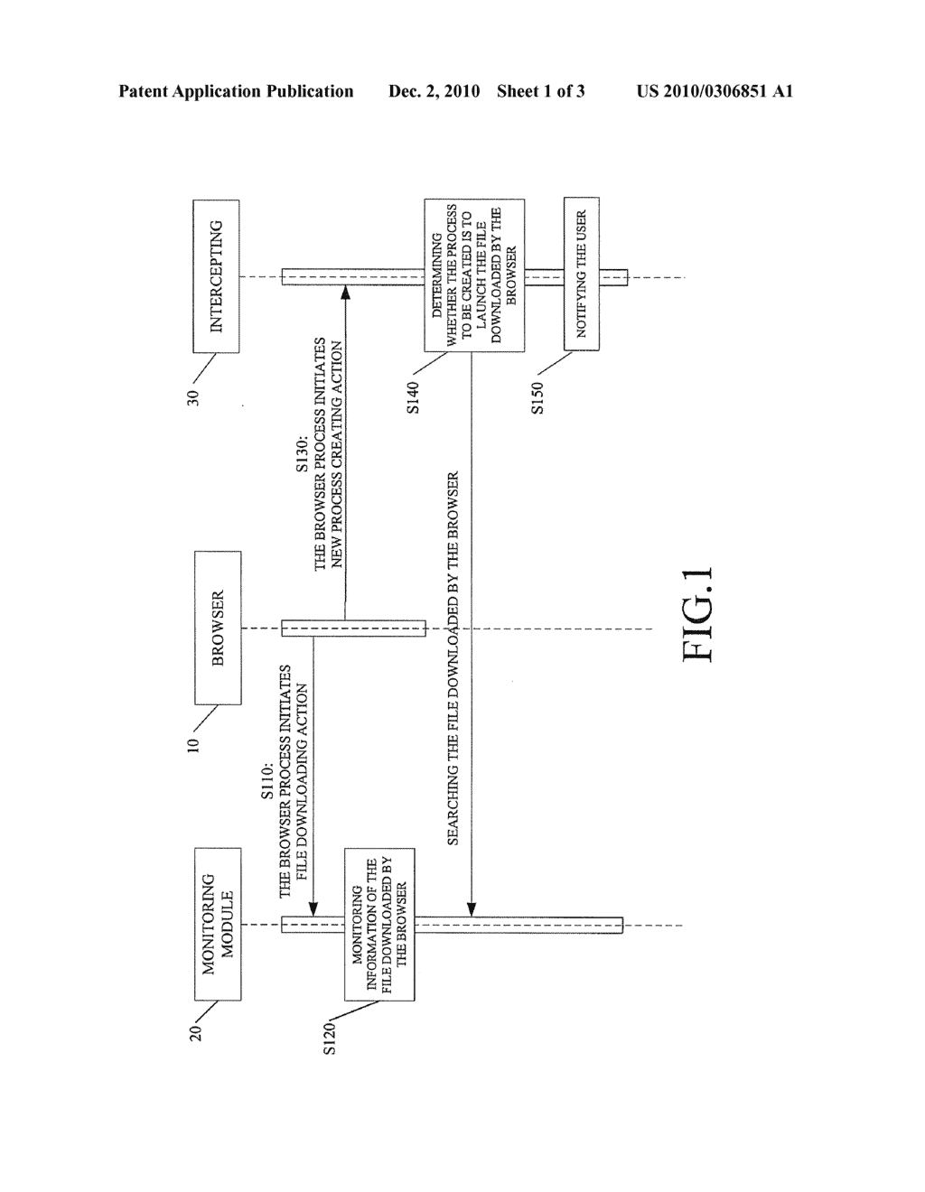 METHOD AND APPARATUS FOR PREVENTING A VULNERABILITY OF A WEB BROWSER FROM BEING EXPLOITED - diagram, schematic, and image 02