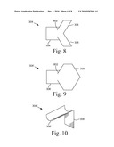 Fishing tackle with a motion inducing member diagram and image