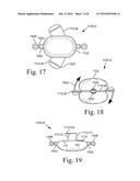 Fishing tackle with a motion inducing member diagram and image