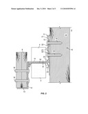 BRICK BRACKET FOR INSTALLATION OF A LEDGER ON THE BRICK FACING OR VENEER OF A STRUCTURE AND ASSOCIATED METHODS FOR THE INSTALLATION OF THE BRICK BRACKET ON THE BRICK FACING diagram and image